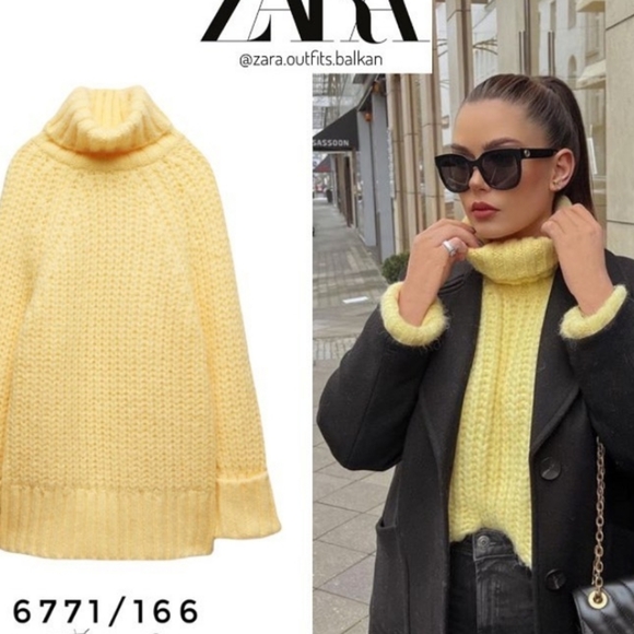 Zara Oversized knit sweater - Picture 16 of 16